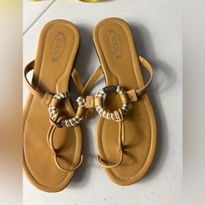 Tod's nautical sandals size 38